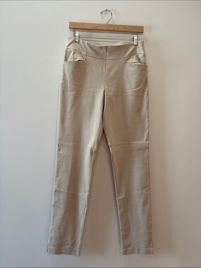 PGA Tour Beige Stretch Pull-On Pants
